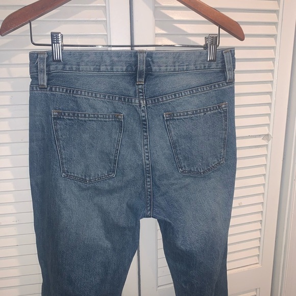 Jcrew broken in boyfriend jeans medium Wash Women’s size 27 - Picture 7 of 8